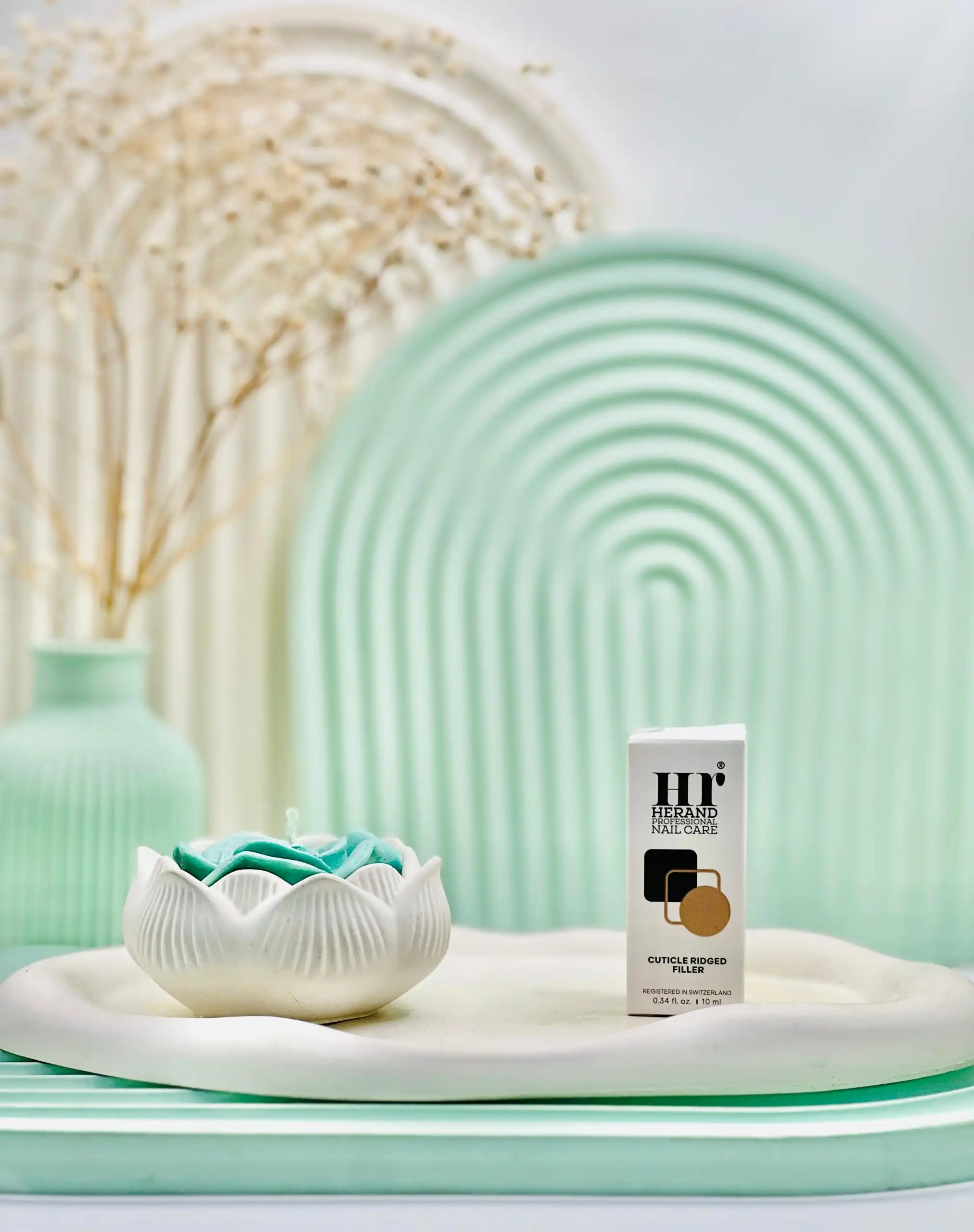 Herand Cuticle Ridged Filler daroosazam.com محلول صاف کننده کوتیکول ناخن هراند