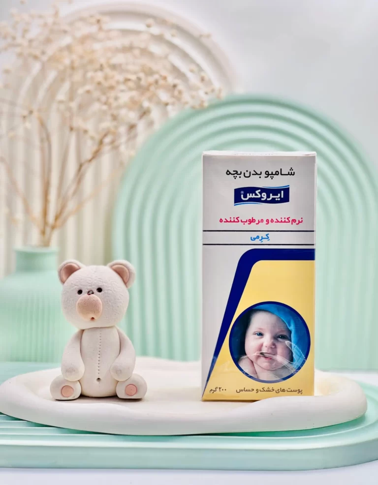 شامپو بدن بچه کرمی ایروکس