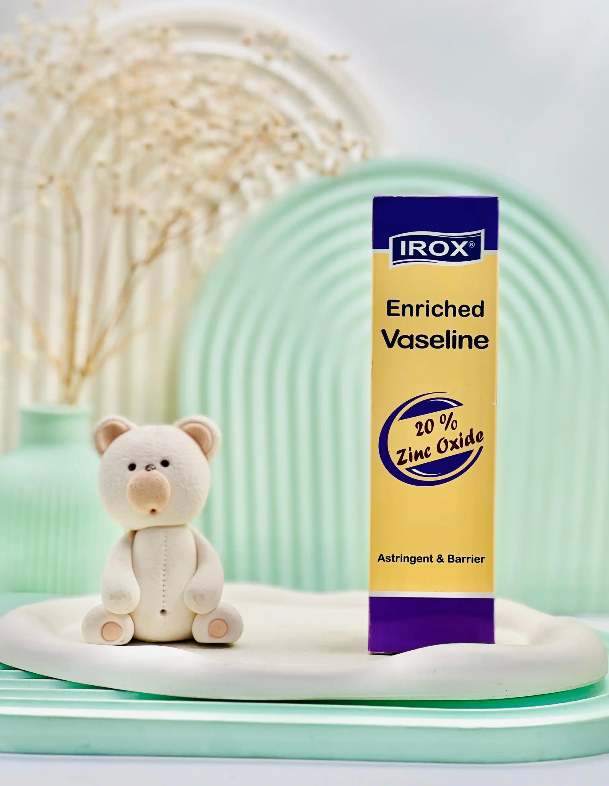 irox enriched vaselin 20 zink oxide daroosazam.com کرم وازلین ویتامینه ایروکس