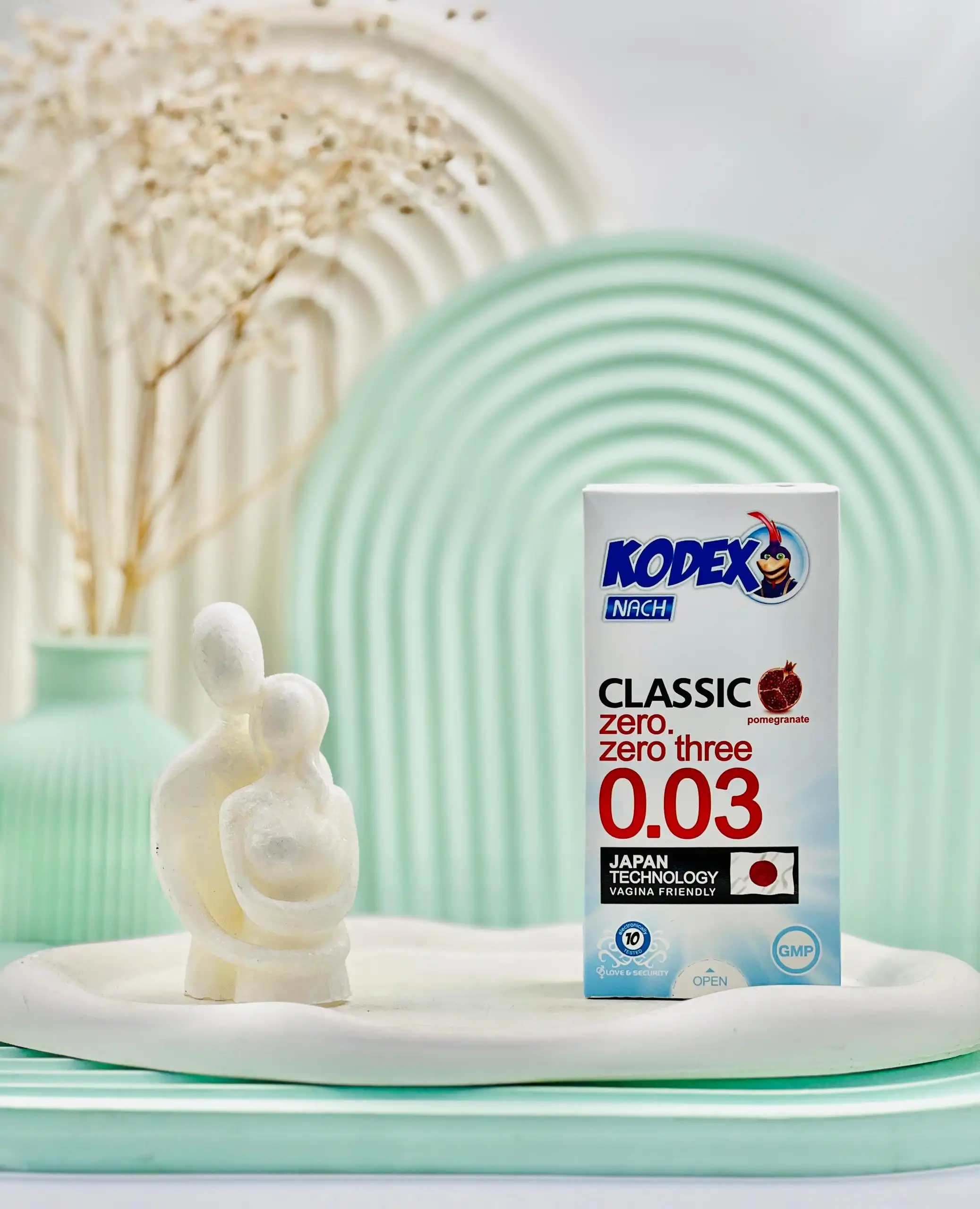kodex nach classic zero zero three daroosazam.com کاندوم کلاسیک 30 میکرون کدکس