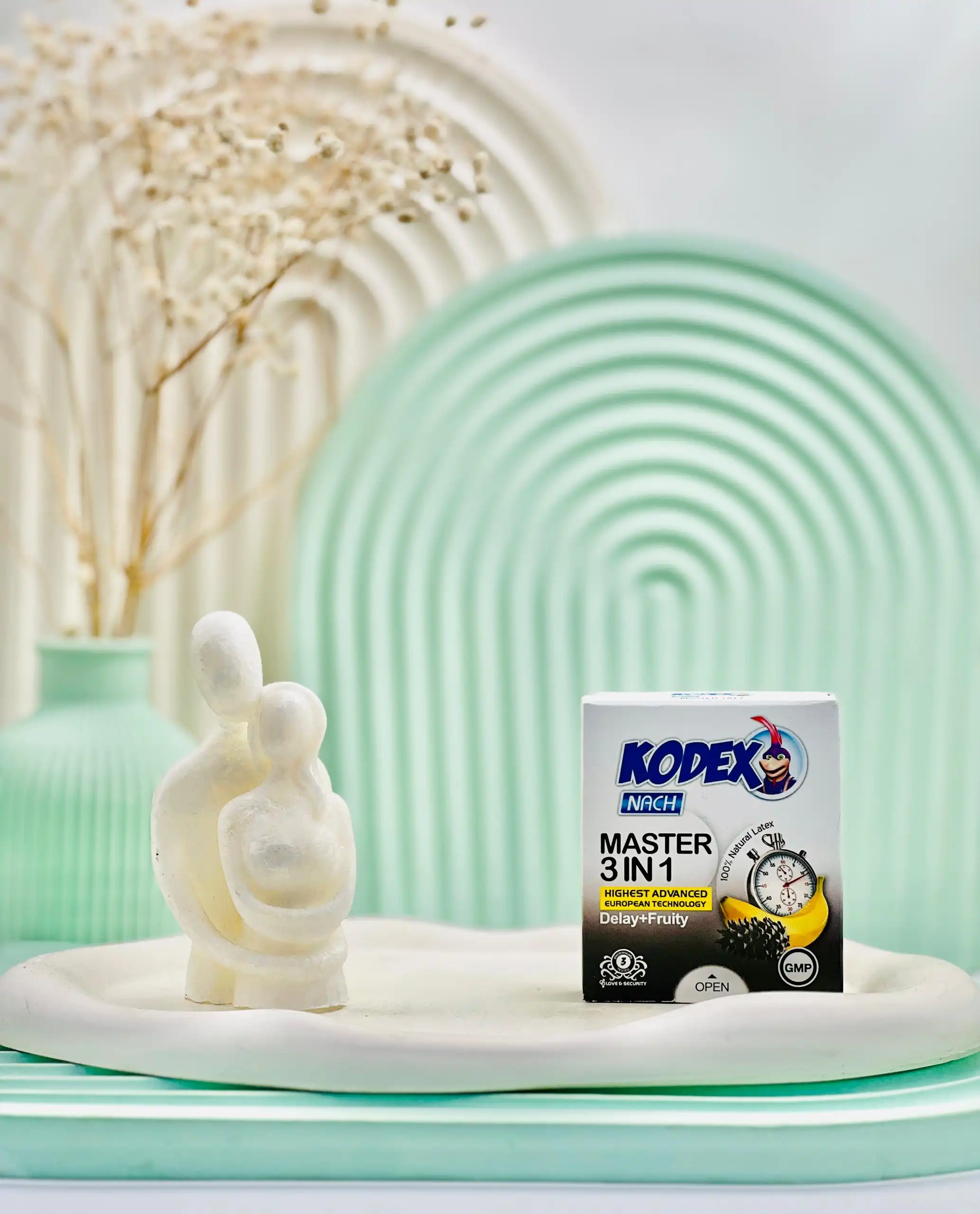 kodex nach condom master 3 in 1 3p daroosazam.com کاندوم مستر 3 در 1 کدکس