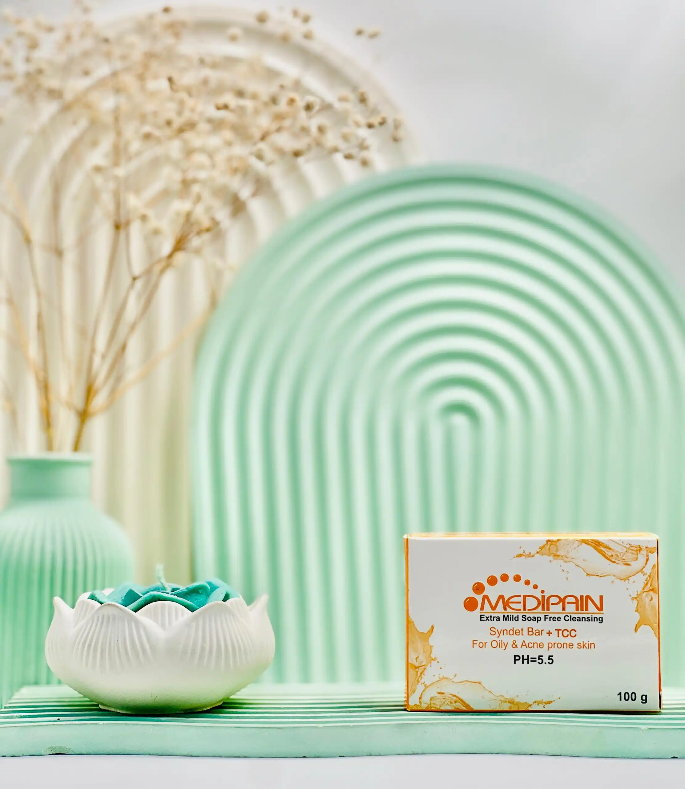 medipain syndet bar plus tcc for oily and acne prone skin daroosazam.com پن درماتولوژیک تی سی سی مدیپن پوست چرب