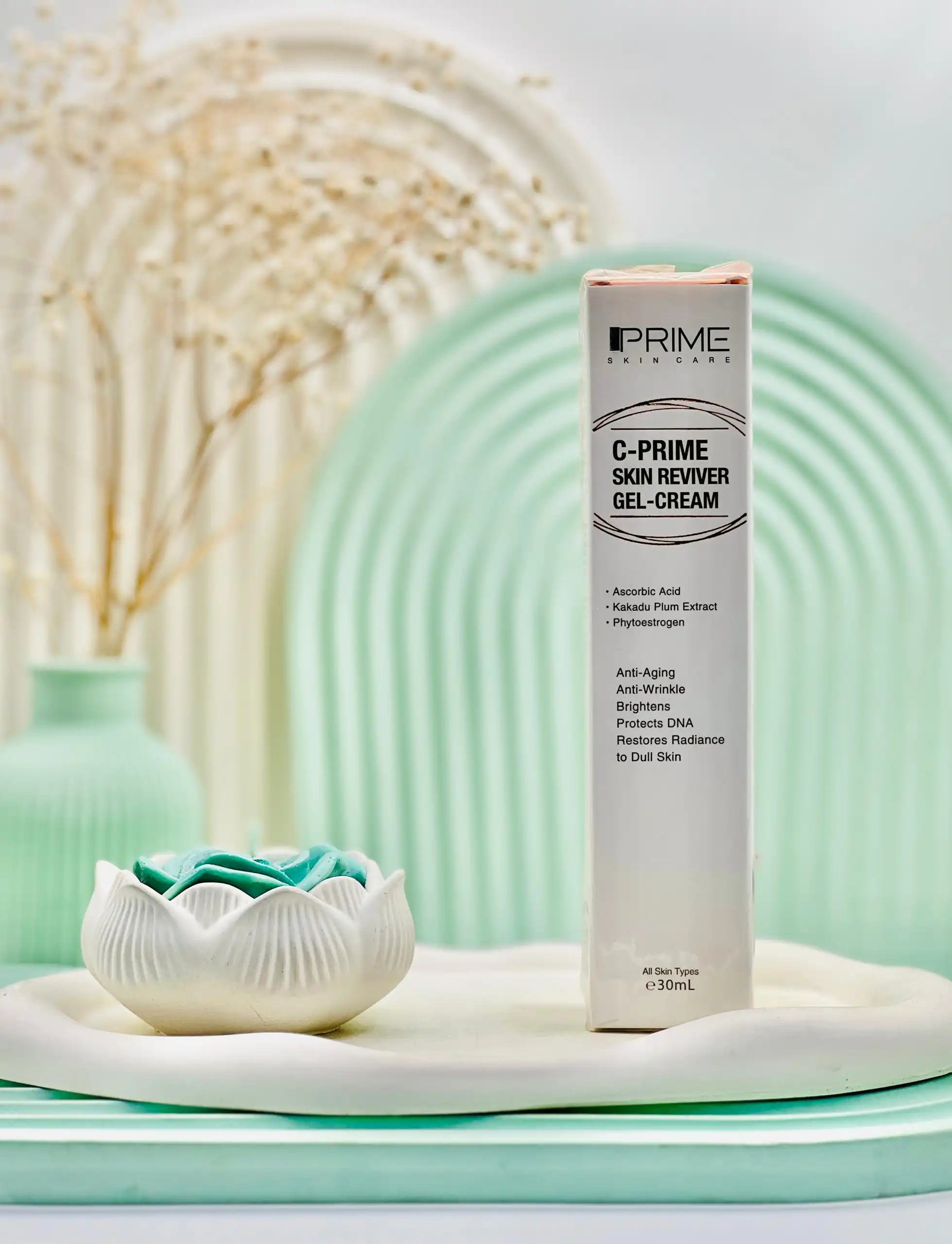 prime c prime skin reviver gel cream daroosazam.com ژل کرم بازسازی کننده پرایم