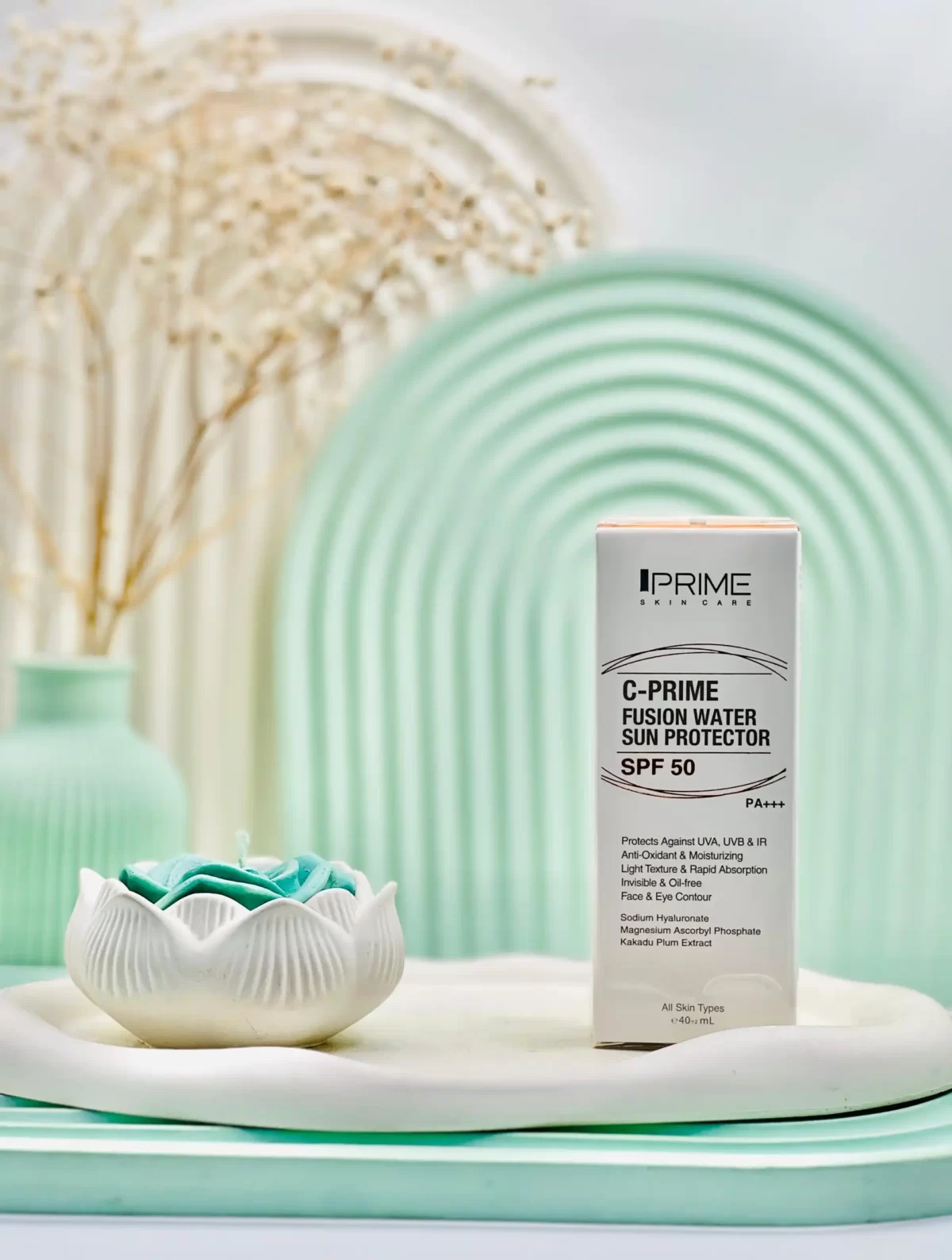 فلوئید ضد آفتاب فیوژن واتر SPF50 پرایم