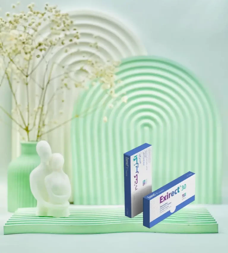 قرص تاخیری اگزیرکت 30 میلی گرم 6 عددی