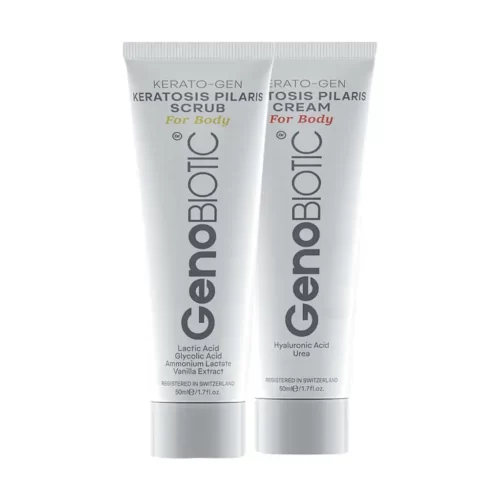 پک اسکراب و کرم کنترل کننده پوست مرغی ژنوبایوتیک