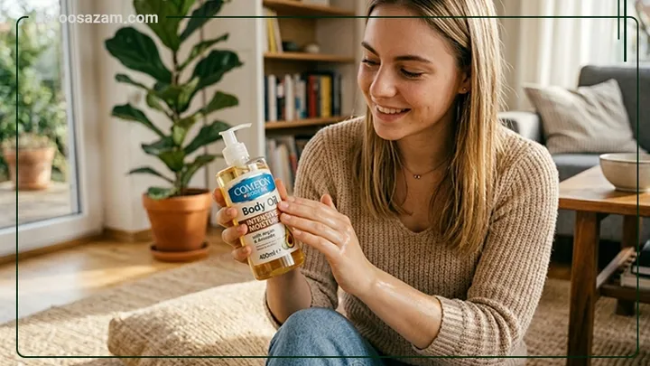 روغن بدن کامان 400 میلی لیتر