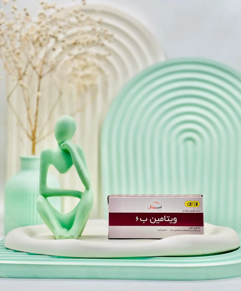 قرص ویتامین ب۶ امی ویتال امین 100 عددی