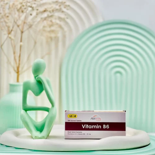 قرص ویتامین ب۶ امی ویتال امین 100 عددی