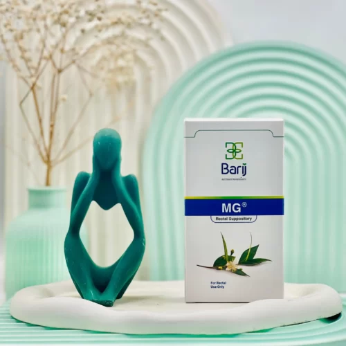 شیاف مقعدی ام جی باریج اسانس 14 عددی