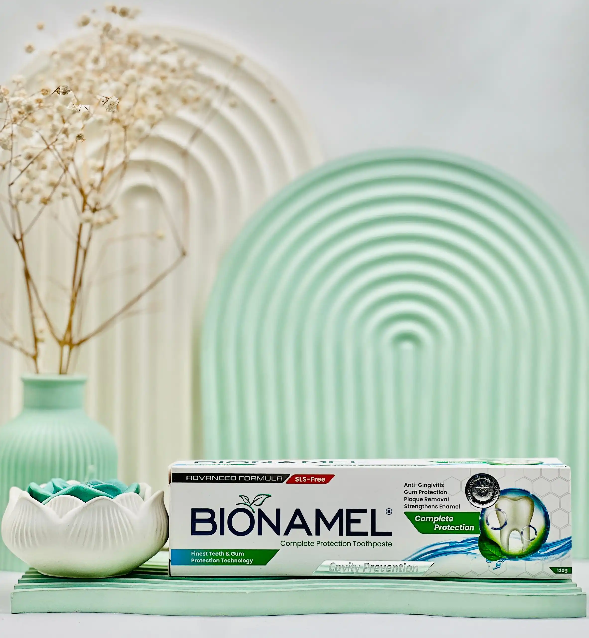 bionamel complete protection 130gr daroosazam.com 1 خمیر دندان محافظت کننده کامل بایونمل