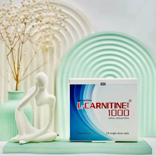 ویال ال کارنیتین 1000 میلی گرم بی اس کی 10 عددی