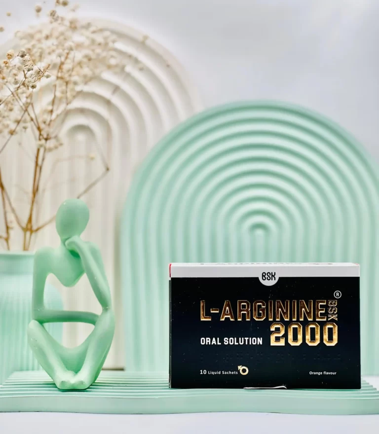 ویال ال_آرژنین 2000 میلی گرم بی اس کی 10 عددی