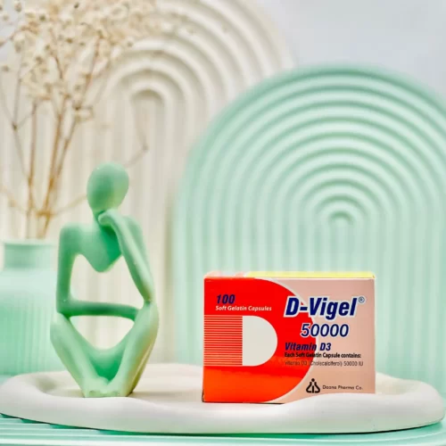 ویتامین D3 دی ویژل 50000 واحد دانا 100 عددی