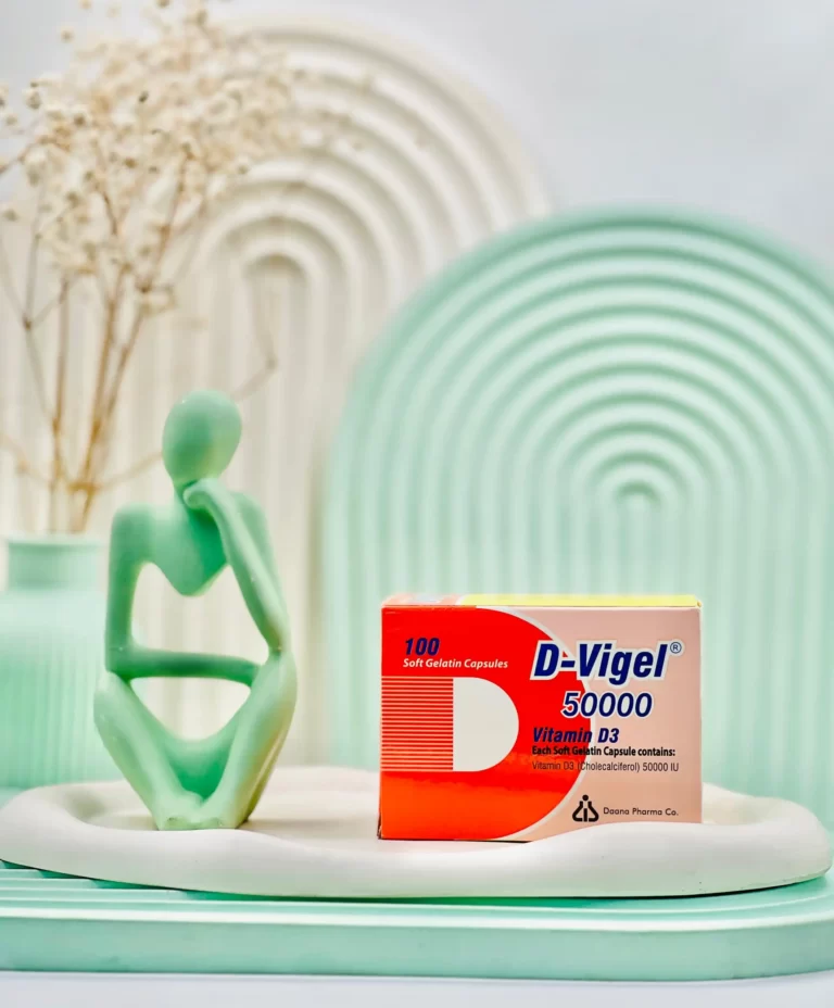 ویتامین D3 دی ویژل 50000 واحد دانا 100 عددی