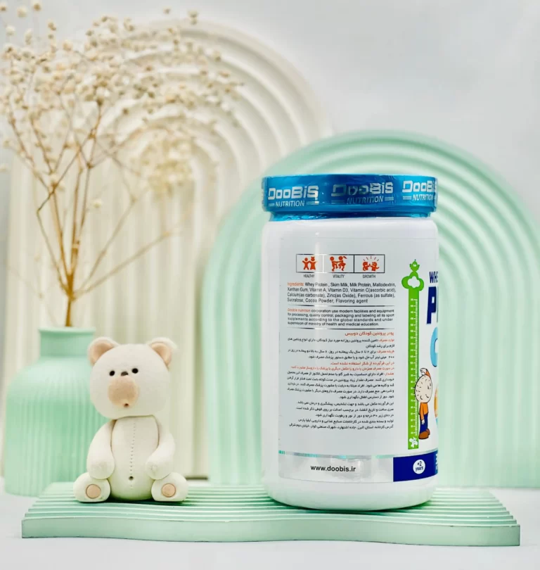 پودر وی پروتئین کودک دوبیس طعم شکلات 300 گرم