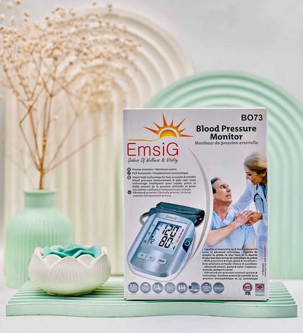 emsig blood pressure monitor bo73 daroosazam.com 2 دستگاه فشار سنج بازویی امسیگ bo73