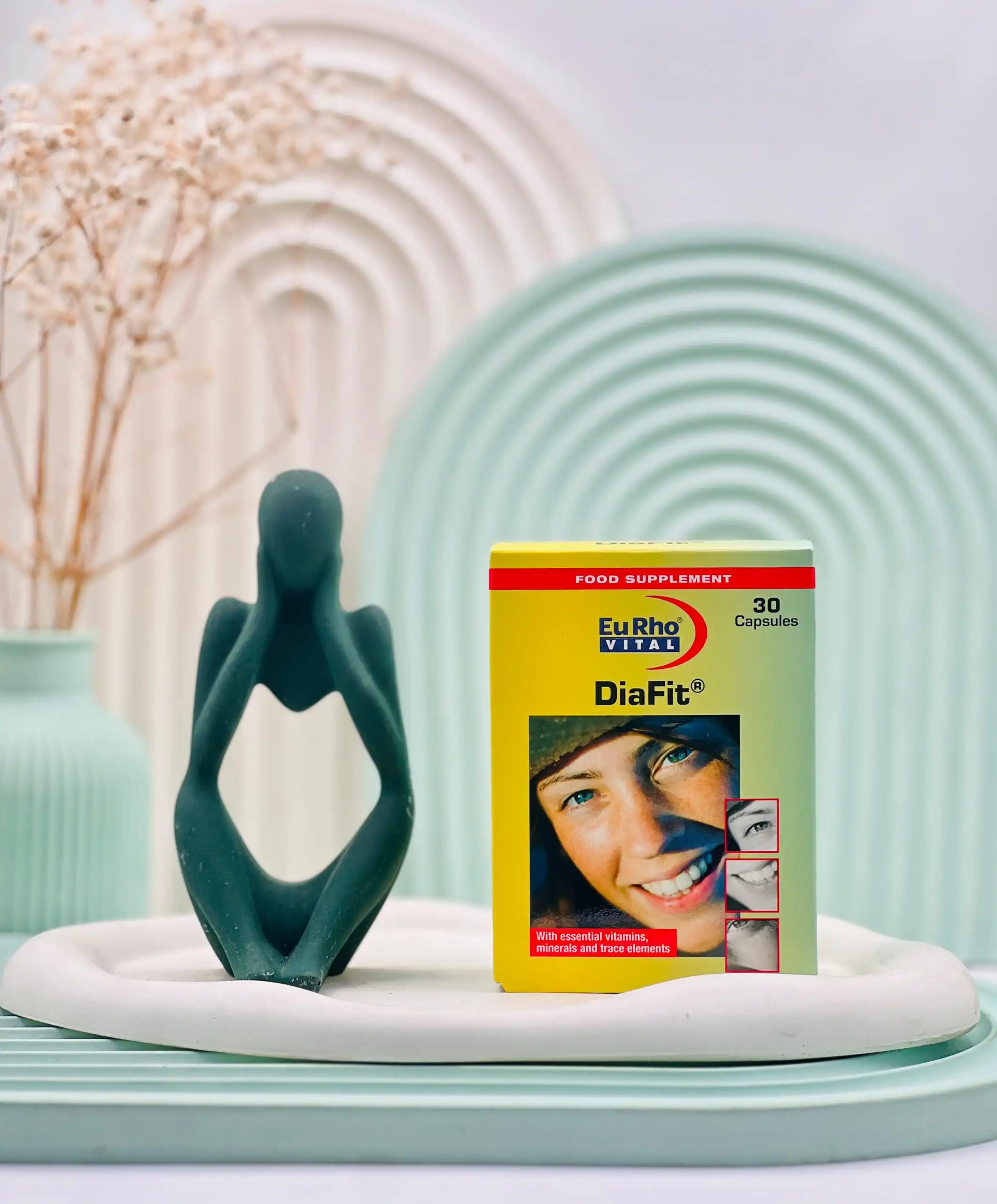 eurhovital diafit 30 capsules daroosazam.com 1 سافت ژل دیافیت یوروویتال