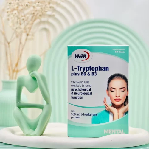 قرص ال-تریپتوفان پلاس ب6 و ب3 یوروویتال