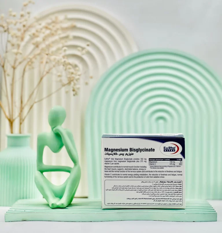 ساشه منیزیم بیس گلیسینات یوروویتال ۱۴ عددی