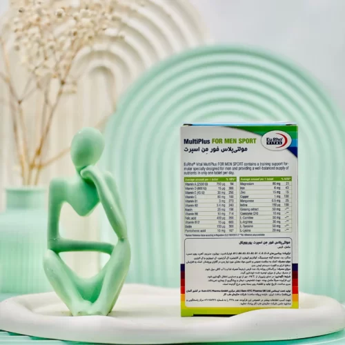 قرص مولتی ویتامین پلاس فور من اسپورت یوروویتال