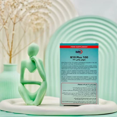 کپسول ژلاتینی کیوتن پلاس 100 میلی گرم یوروویتال 60 عددی