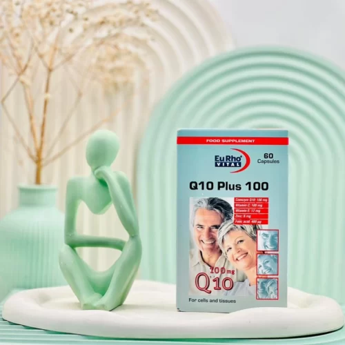 سافت ژل کیوتن پلاس یوروویتال 100 میلی گرم