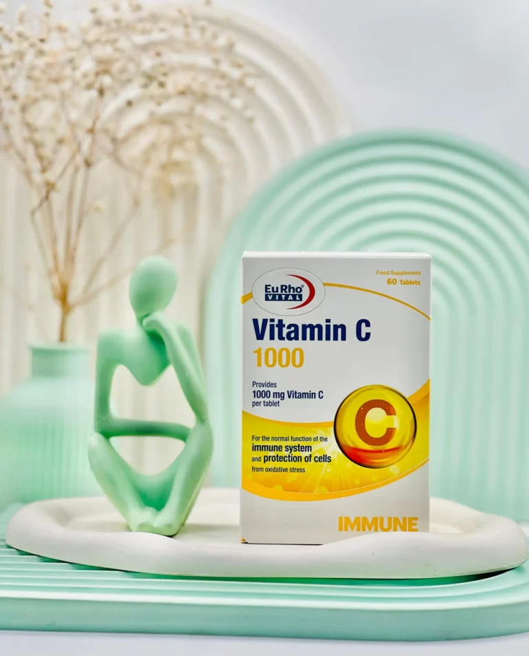 قرص ویتامین سی 1000 میلی گرم یوروویتال 60 عددی