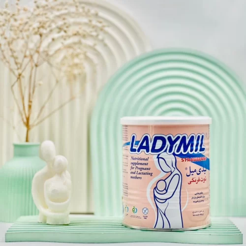 پودر لیدی میل توت فرنگی 400 گرم