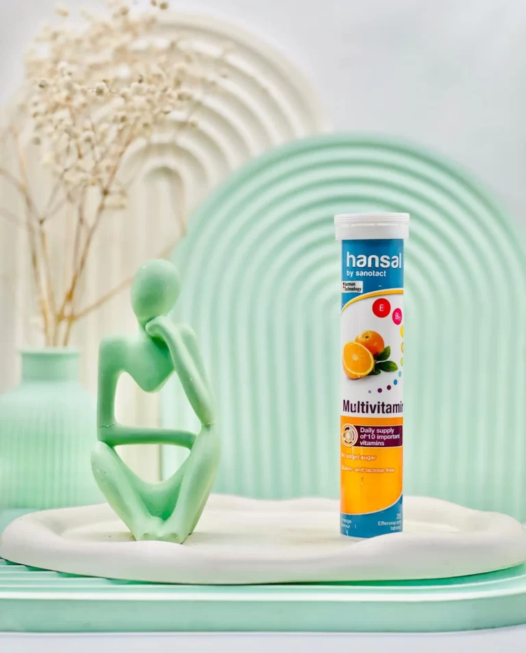 قرص جوشان مولتی ویتامین هانسال 20 عددی