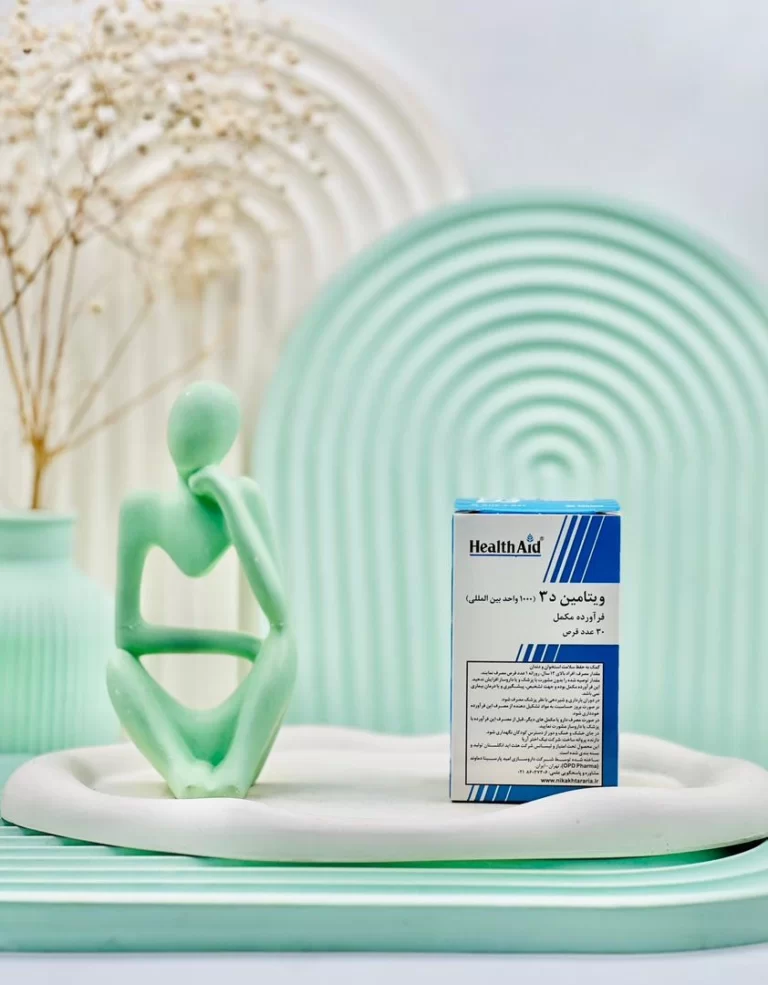 قرص ویتامین د3 1000 واحد هلث اید