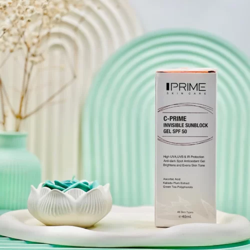 ژل ضدآفتاب ویتامین سی SPF50 پرایم
