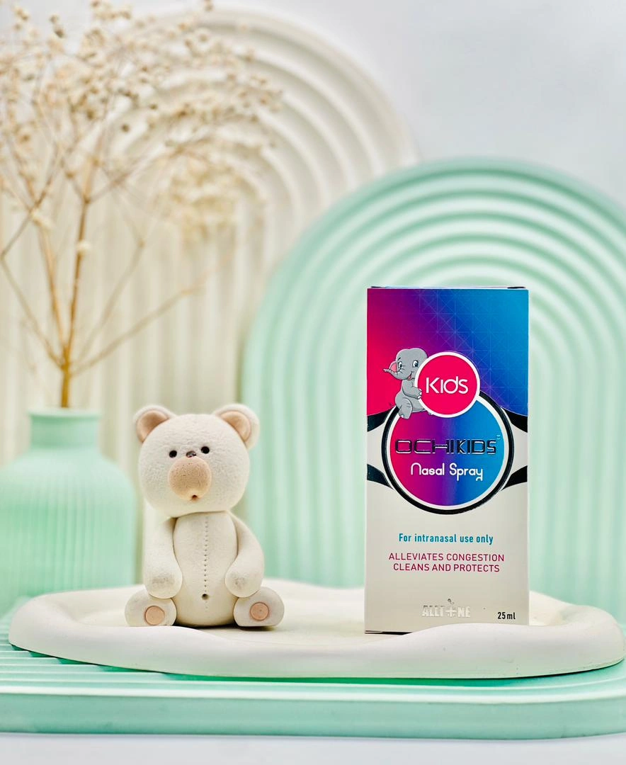 kids ochikids nasal spry 25ml daroosazam.com اسپری بینی اوچی کیدز آلتون 25 میلی لیتر