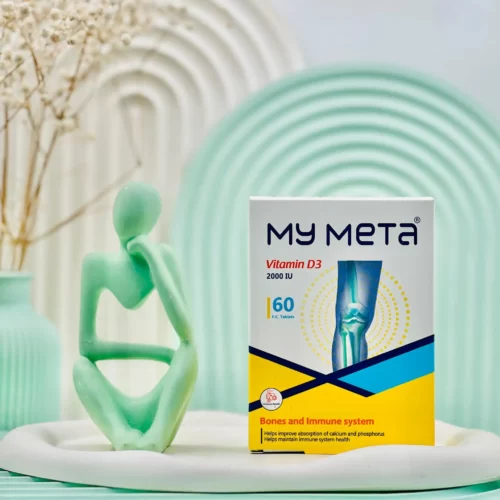 قرص ویتامین د۳ 2000 واحد مای متا
