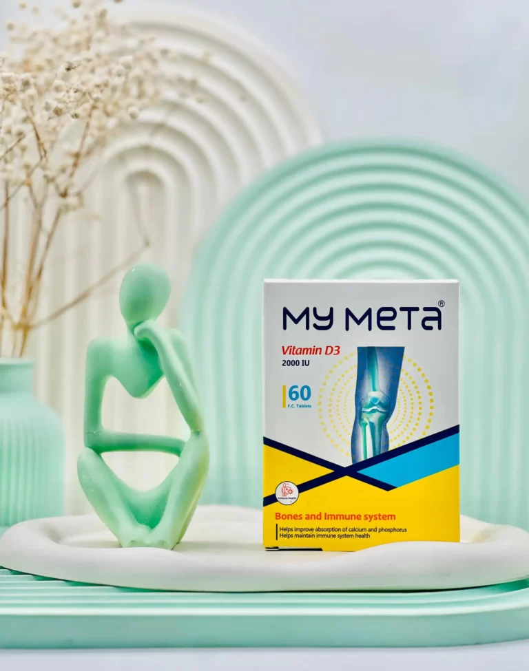 قرص ویتامین د۳ 2000 واحد مای متا