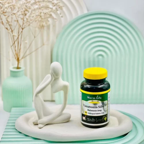 قرص زیر زبانی واناتونین سیلور نورم لایف 5 میلی گرم 60 عددی
