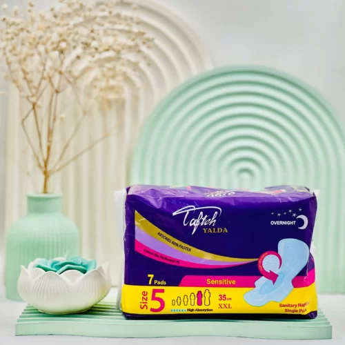 نوار بهداشتی یلدا سایز 5 تافته 7 عددی