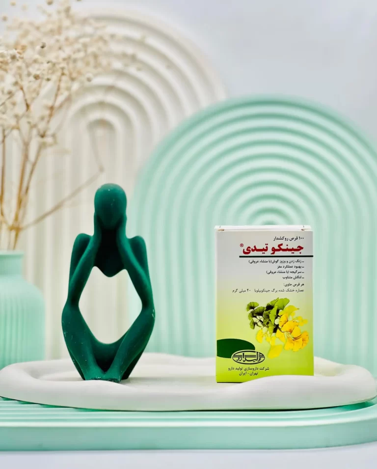 قرص جینکو تیدی 40 میلی گرم تولید دارو