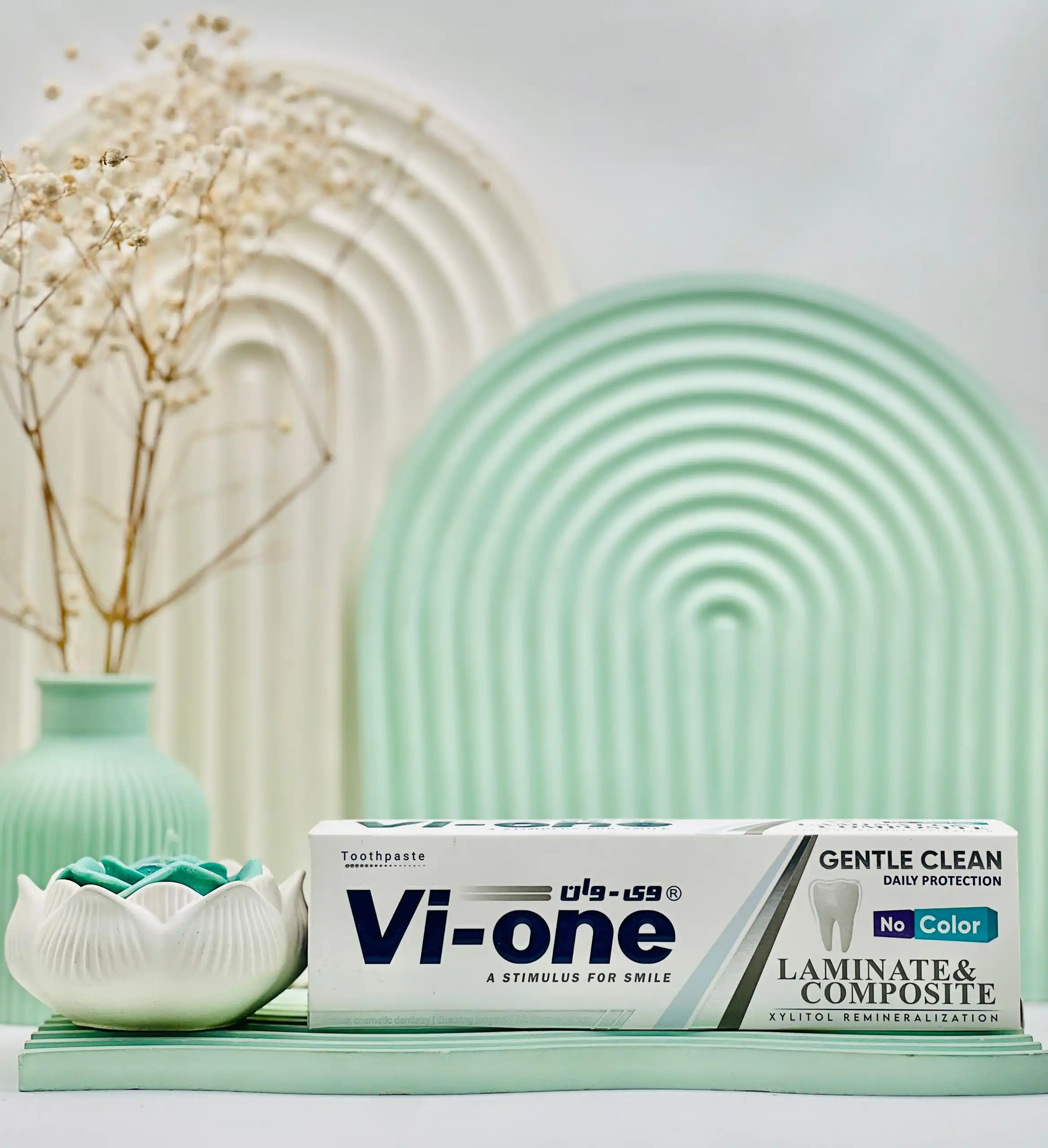 vi one laminate and composite toothpaste daroosazam.com 1 خمیر دندان لمینت و کامپوزیت وی وان 90 گرم