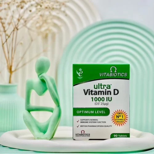 قرص اولترا ویتامین د3 1000 ویتابیوتیکس 90 عددی