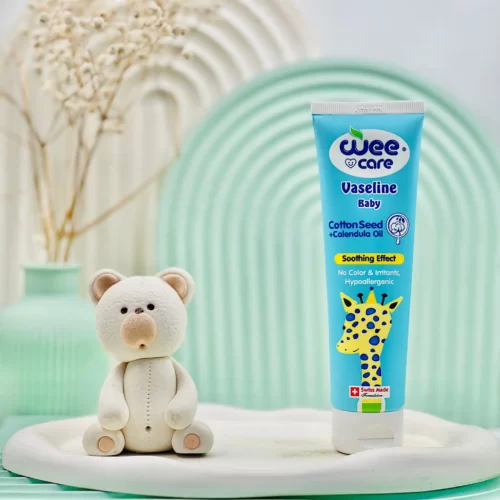 وازلین ژله ای کودک پنبه دانه و کالندولا وی کر
