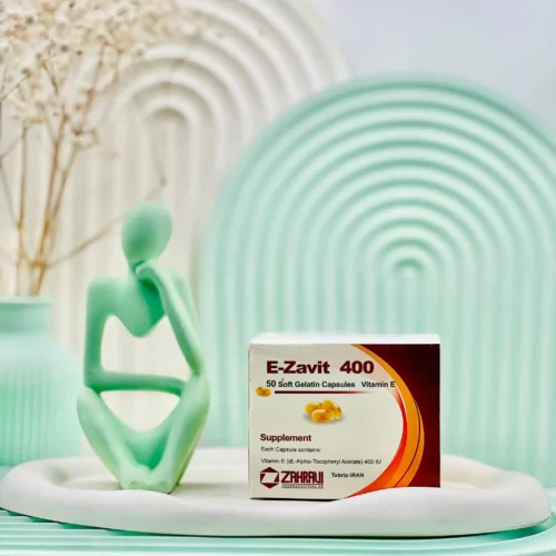 قیمت سافت ژل ای زاویت ویتامین ای 400 زهراوی 