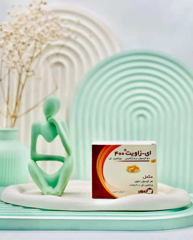 سافت ژل ای زاویت ویتامین ای 400 زهراوی 