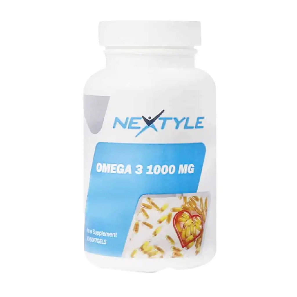 Nextyle-Omega-3-1000 daroosazam.com 1 سافت ژل امگا۳ 1000 میلی گرم نکستایل