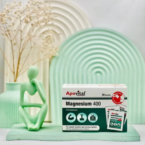 ساشه منیزیم ۴۰۰ آپوویتال ۳۰ عددی