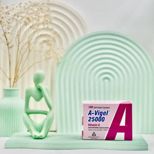 سافت ژل ویتامین آ 25000 واحد (آویژل) دانا 100 عددی