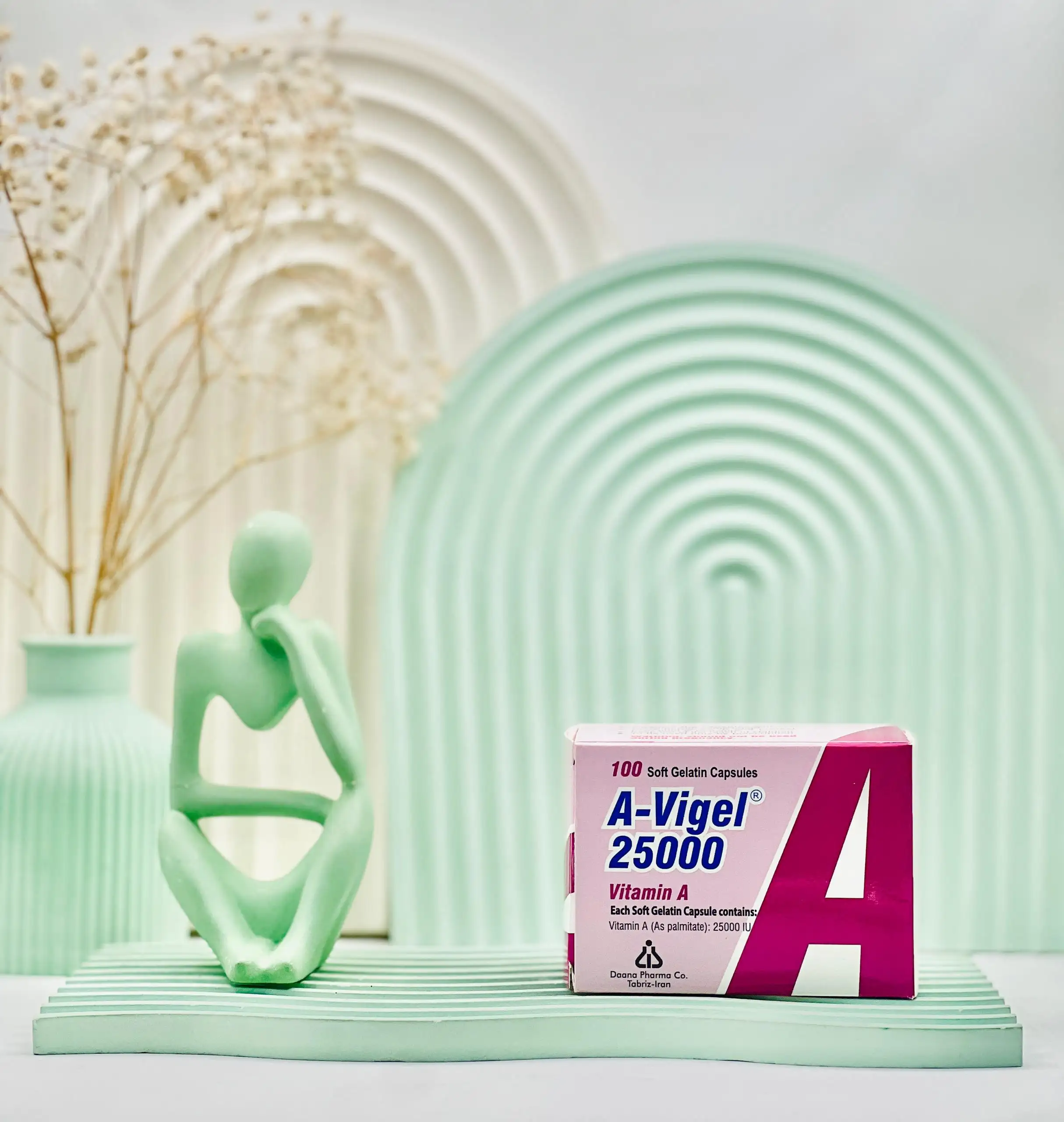 avigel 25000 vitamin a daroosazam.com 3 سافت ژل ویتامین آ 25000 واحد (آویژل) دانا 100 عددی