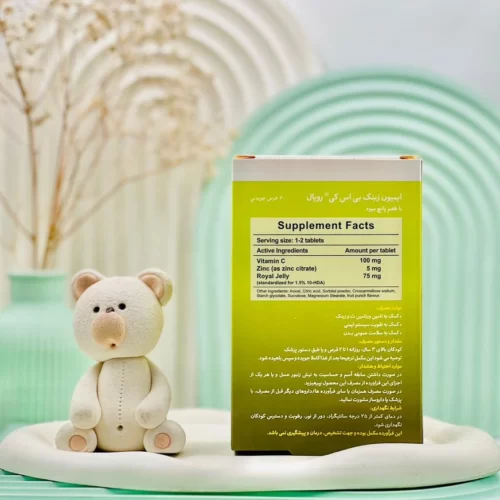 قیمت قرص ایمیون زینک رویال پانچ میوه بی اس کی