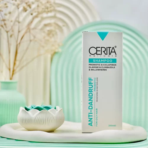 شامپو ضدشوره موی چرب سریتا 200 میلی لیتر