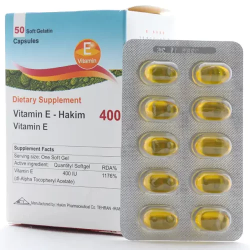 سافت ژل ویتامین ای 400 واحد حکیم